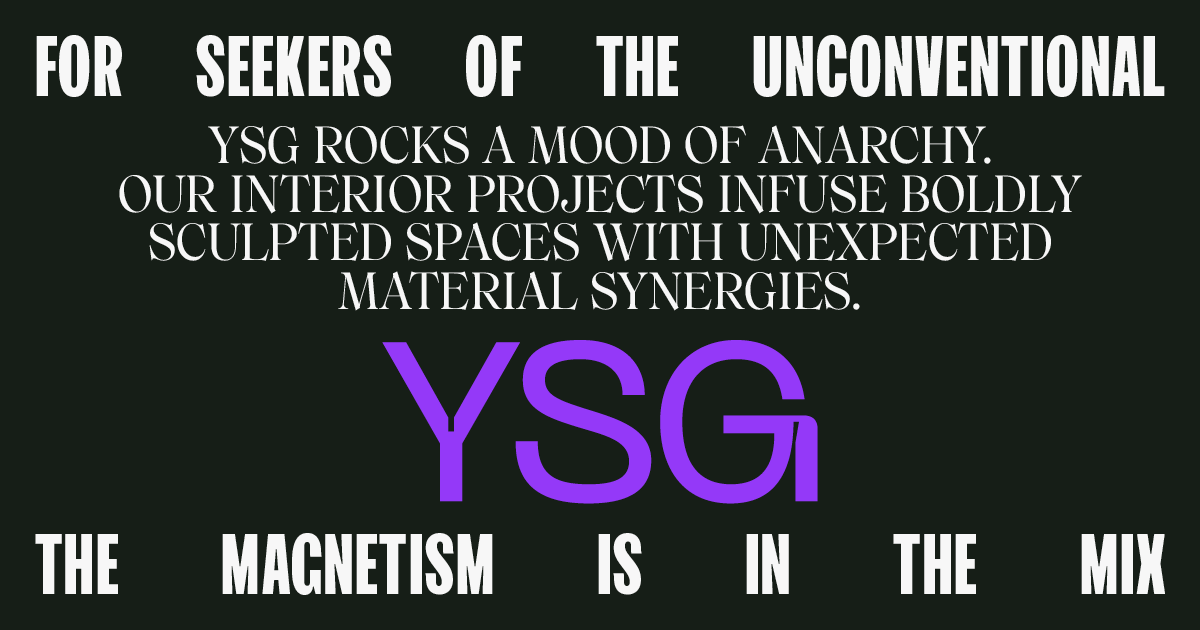 Projects Archive — YSG